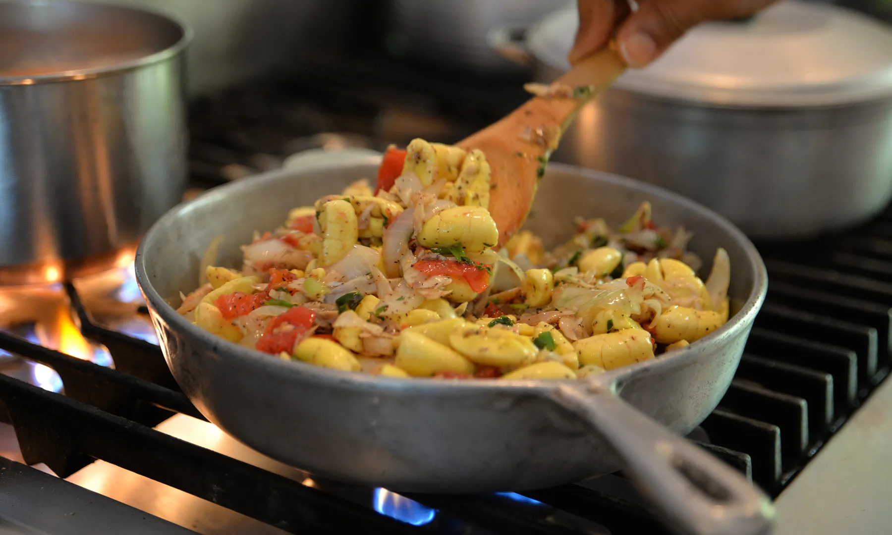 Ackee-and-saltfish